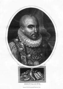 Michel Eyquem de Montaigne, francuski pisarz, 1817. autorstwa J. Chapman
