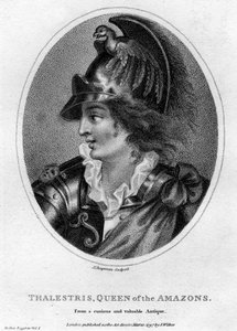 Thalestris, mityczna królowa Amazonek, 1797.