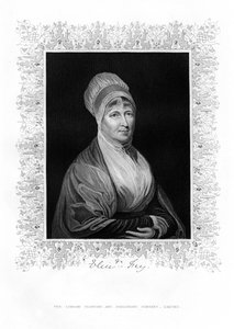 Elizabeth Fry, brytyjska filantropka, XIX wiek. autorstwa J. Cochran