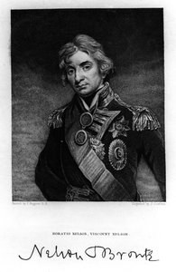 Horatio Nelson, 1. wicehrabia Nelson, angielski dowódca marynarki wojennej, XIX w.