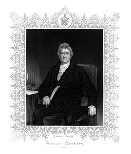 Thomas Clarkson, angielski polityk i działacz przeciw niewolnictwu, XIX wiek.