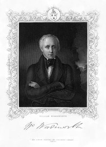 William Wordsworth, angielski poeta romantyczny, XIX wiek.