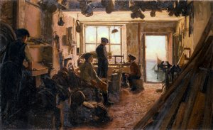 Sklep Blockmakera autorstwa J. Cooke