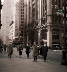 Lower Broadway, Nowy Jork, USA, XX wiek