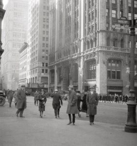 Lower Broadway, Nowy Jork, USA, XX wiek