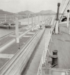 SS Orbita, Kanał Panamski, Panama, XX w.