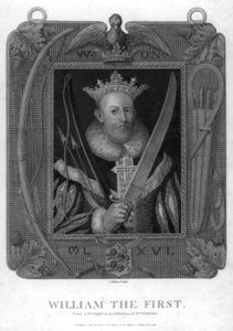 Wilhelm I, król Anglii, 1793. autorstwa J. Fittler