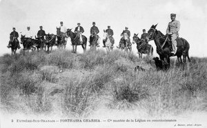 Kawaleria Legii Cudzoziemskiej, Forthassa Gharbia, Algieria, ok. 1905 r