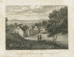 Dovedale - Beresford Hall: staloryt, bd [1815] (druk)