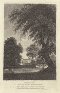 Robert Bloomfield, poeta: Euston Hall (grafika) autorstwa J. Greig