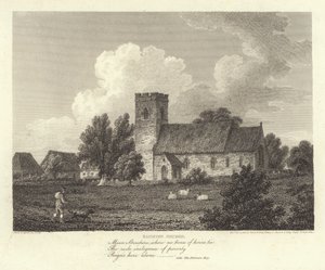Robert Bloomfield, poeta: Sapiston Church (rycina)