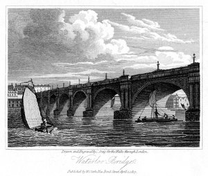 Most Waterloo, Londyn, 1817.