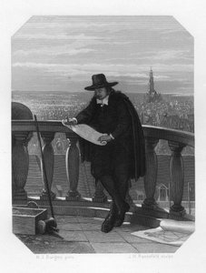 Jacob van Campen, holenderski artysta i architekt Złotego Wieku, XVII wiek ok. 1870.