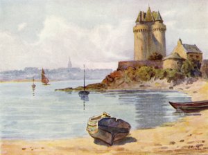 La Tour Solidor, St Servan (kolor lito)