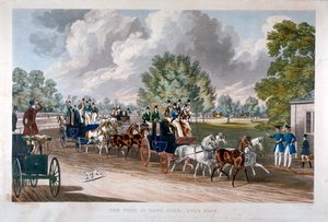 „Klub czterech w ręku, Hyde Park”, Londyn, 1838 r.