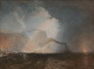 Staffa, jaskinia Fingala autorstwa Joseph Mallord William Turner