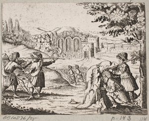 Ilustracja do Adama Oleariusa, „Perski Rosenthal genialnego poety Schicha Saadi […]”, Szlezwik 1660