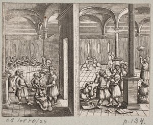 Ilustracja do Adama Oleariusa, „Perski Rosenthal genialnego poety Schicha Saadi […]”, Szlezwik 1660