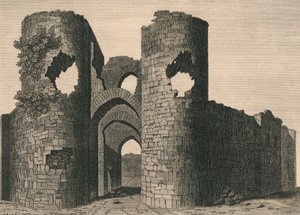 „Zamek Ballyloughan”, 1792 r. autorstwa J Newton