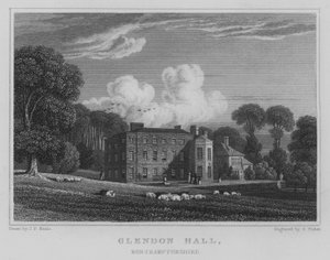 Glendon Hall, Northamptonshire autorstwa John Preston Neale