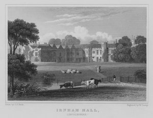 Irnham Hall, Lincolnshire (grawerowanie)
