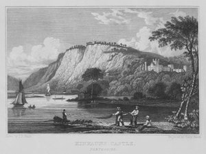 Zamek Kinfauns, Perthshire (grawerowanie)