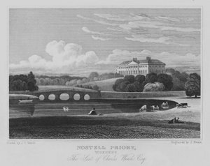 Nostell Priory, Yorkshire, Siedziba Charlesa Winna, Esquire (grawerowanie)