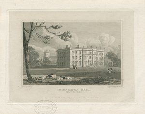 Swynnerton Hall: grawerowanie, nd [ok. 1821] (druk)