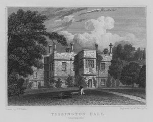 Tissington Hall, Derbyshire (grawerowanie)