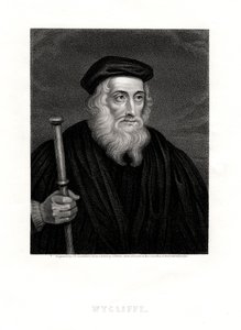 John Wycliffe, teolog angielski, XIX w.