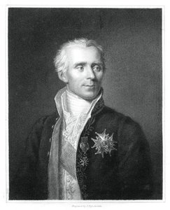 Pierre Simon Laplace, francuski matematyk i astronom, 1833.