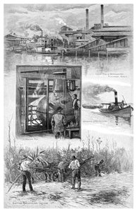 Przemysł cukrowniczy, Richmond River, Nowa Południowa Walia, Australia, 1886.