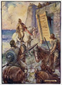 Czy widzisz ten mały żagiel na morzu? Tam jest Macduff autorstwa J. R. Skelton