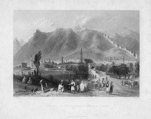 Antiochia, na podejściu z Suadeah, 1836