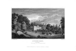Park Aldbury, Surrey, 1829. autorstwa J. Rogers