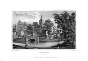 Carshalton, Surrey, 1829. autorstwa J. Rogers