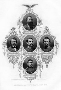 Generałowie Armii Konfederacji, 1862-1867.