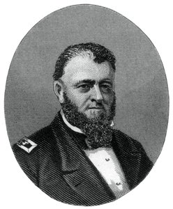 Louis Malesherbes Goldsborough, admirał Marynarki Wojennej Stanów Zjednoczonych, 1862-1867. autorstwa J. Rogers