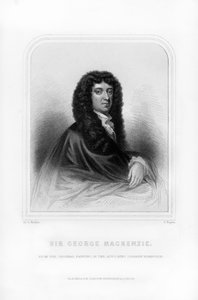 Sir George Mackenzie z Rosehaugh, szkocki prawnik i pisarz prawniczy, 1870 r