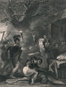 Masakra druidów, połowa XIX wieku.