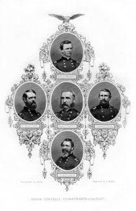generałowie unii wojny domowej wydziałów wschodnich, 1862-1867. autorstwa J. Rogers