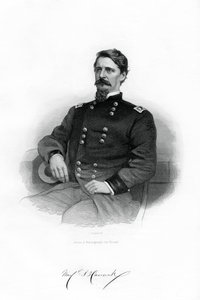Winfield Scott Hancock, generał Unii, 1862-1867. autorstwa J. Rogers