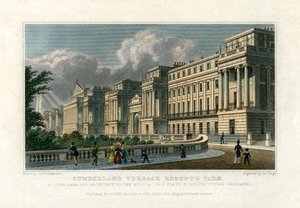 Cumberland Terrace, Regents Park, Londyn, 1827