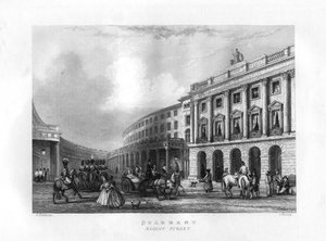 Kwadrant, Regent Street, Londyn, XIX wiek.