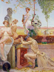 Figury alegoryczne, 1913 autorstwa Jacek Malczewski