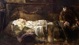 Śmierć Ellenai autorstwa Jacek Malczewski