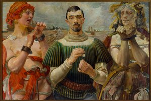 Hamlet polski - Portret Aleksandra Wielopolskiego autorstwa Jacek Malczewski