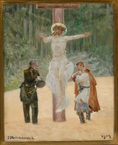 Pojednanie (Scena symboliczna z powstania 1863 roku) autorstwa Jacek Malczewski