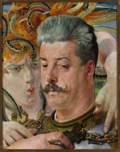 Portret Tadeusza Błotnickiego z meduzą autorstwa Jacek Malczewski