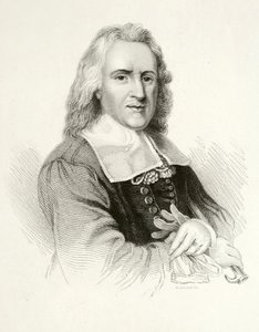 Izaak Walton, autor angielski (grafika) autorstwa Jacob (after) Huysmans
